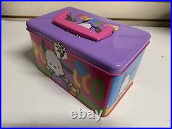 Vintage Sanrio 1993 New Pochacco Metal Tin Box Case Made In Japan