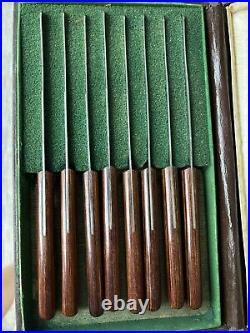 Vintage Set Of Case XX Of 8 Cap 254 Knives Process Pat # 2147079