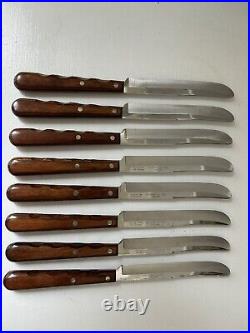 Vintage Set Of Case XX Of 8 Cap 254 Knives Process Pat # 2147079