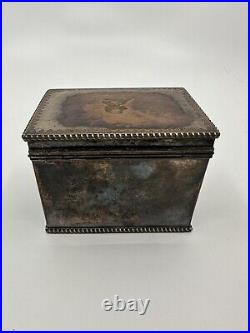 Vintage Sheffield Cigarette/Card Silver Box Knight Head Vintage Sheffield Cigarette/Card Silver Box Knight Head