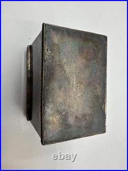 Vintage Sheffield Cigarette/Card Silver Box Knight Head Vintage Sheffield Cigarette/Card Silver Box Knight Head