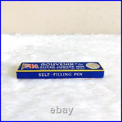 Vintage Souvenir of the Silver Jubilee-1935 Self Filling Pen Cardboard Box CB567