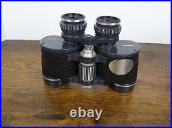 Vintage Spalding 7x35 Binoculars WithBox WithCase WithCaps RARE Antique