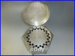 Vintage Thorens Music Box Silver Cigarettes Case Made In Denmark (Watch Video)