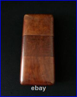 Vintage Unique Wooden Box Cigarette Case Rare USSR Beautiful Collectibles 13.5 c