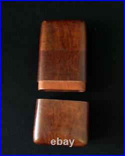 Vintage Unique Wooden Box Cigarette Case Rare USSR Beautiful Collectibles 13.5 c