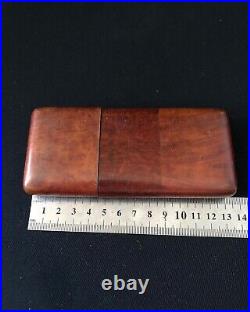 Vintage Unique Wooden Box Cigarette Case Rare USSR Beautiful Collectibles 13.5 c
