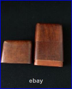 Vintage Unique Wooden Box Cigarette Case Rare USSR Beautiful Collectibles 13.5 c