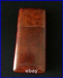 Vintage Unique Wooden Box Cigarette Case Rare USSR Beautiful Collectibles 13.5 c