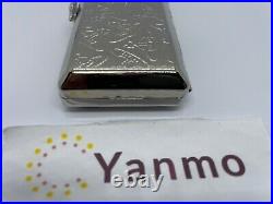 Vivienne Westwood Metal Slim ORB Cigarette Case 110mm Long Silver WithBox New