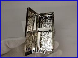 Vivienne Westwood ORB Cigarette Case Silver Metal Cigar Box New