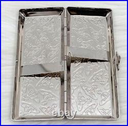 Vivienne Westwood ORB Cigarette Case Silver Metal Cigar Box New