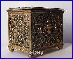 WMF Brass Renaissance Cherub jewelry box