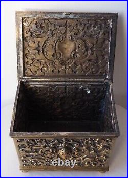 WMF Brass Renaissance Cherub jewelry box