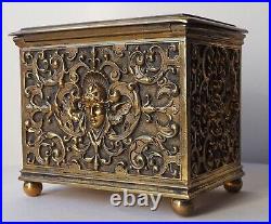 WMF Brass Renaissance Cherub jewelry box