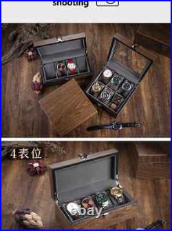 Walnut Watch Storage Box Wooden Watches Bracelet Collection Box Watch Box Case