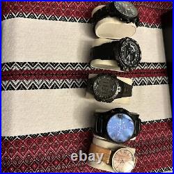 Watches And Box Leather wrist Watch Display Case Collection Storage Holder Box