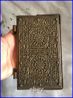 Weimar Germany ANTIQUE Bronze Case Notebook Paper Box