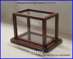 Wood/Acrylic/Mirrored Bottom Display Case # PP7337 Need a custom see below