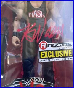 Wwe Elite Flashback Nwo Kevin Nash Figure Autographed Exclusive N Defender Case