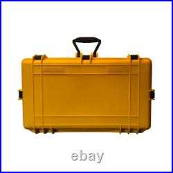 XXL Graded Card Storage Box Yellow Weatherproof Case Slab Holder & Protector