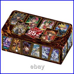 YuGiOh 25th Anniversary Dueling Heroes Tin Sealed Case of 12 Tins 1st Edition