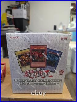 Yugioh Legendary Collection 25th Anniversary CASE (4 Display Boxes of 5) SEALED